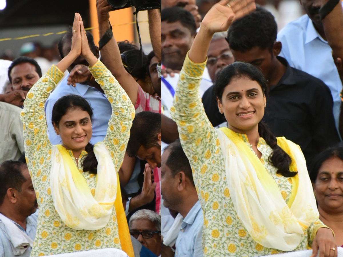 YS Sharmila Sharmila Speech In Kaikaluru Public Meeting Photo Gallery - Sakshi18