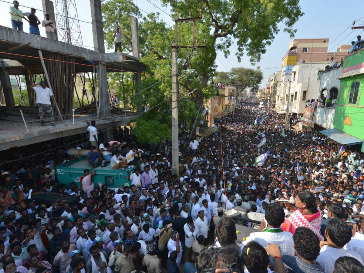 YS vijayamma public meeting at naidupeta photo Gallery - Sakshi3