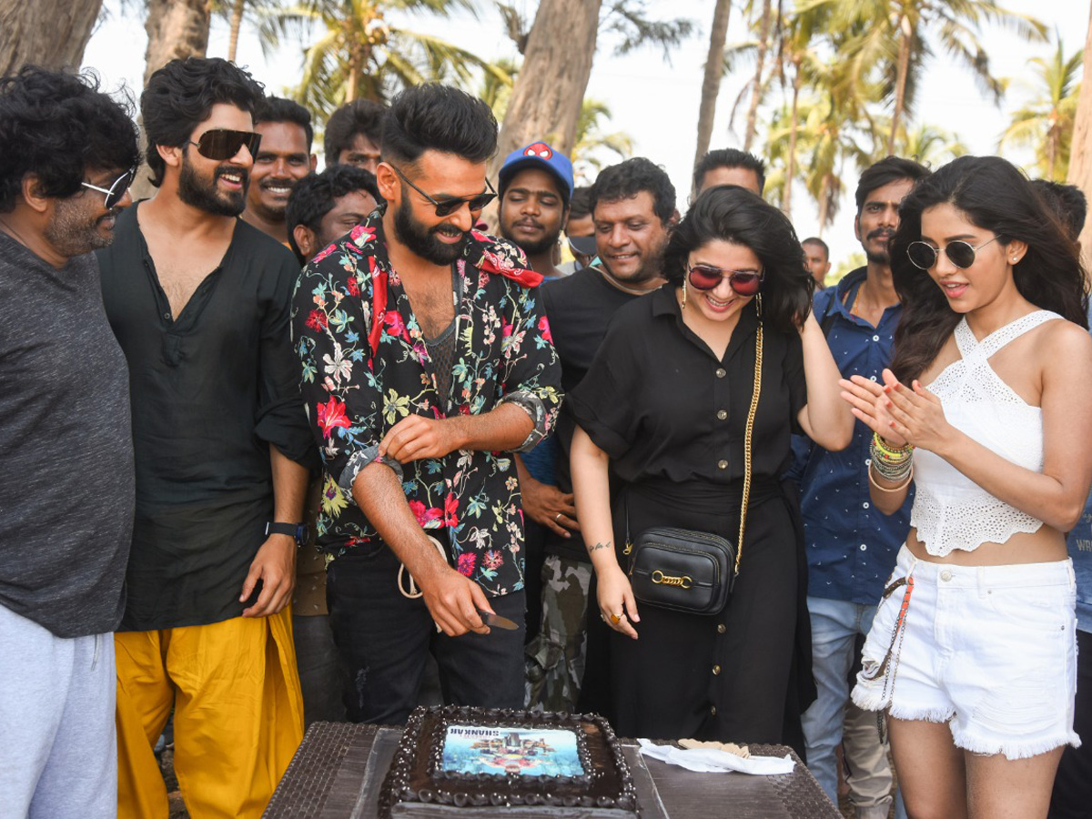 Hero Ram Birthday Celebrations in ismart shankar set Photo Gallery - Sakshi5