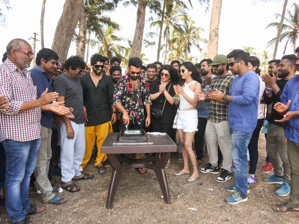 Hero Ram Birthday Celebrations in ismart shankar set Photo Gallery - Sakshi6