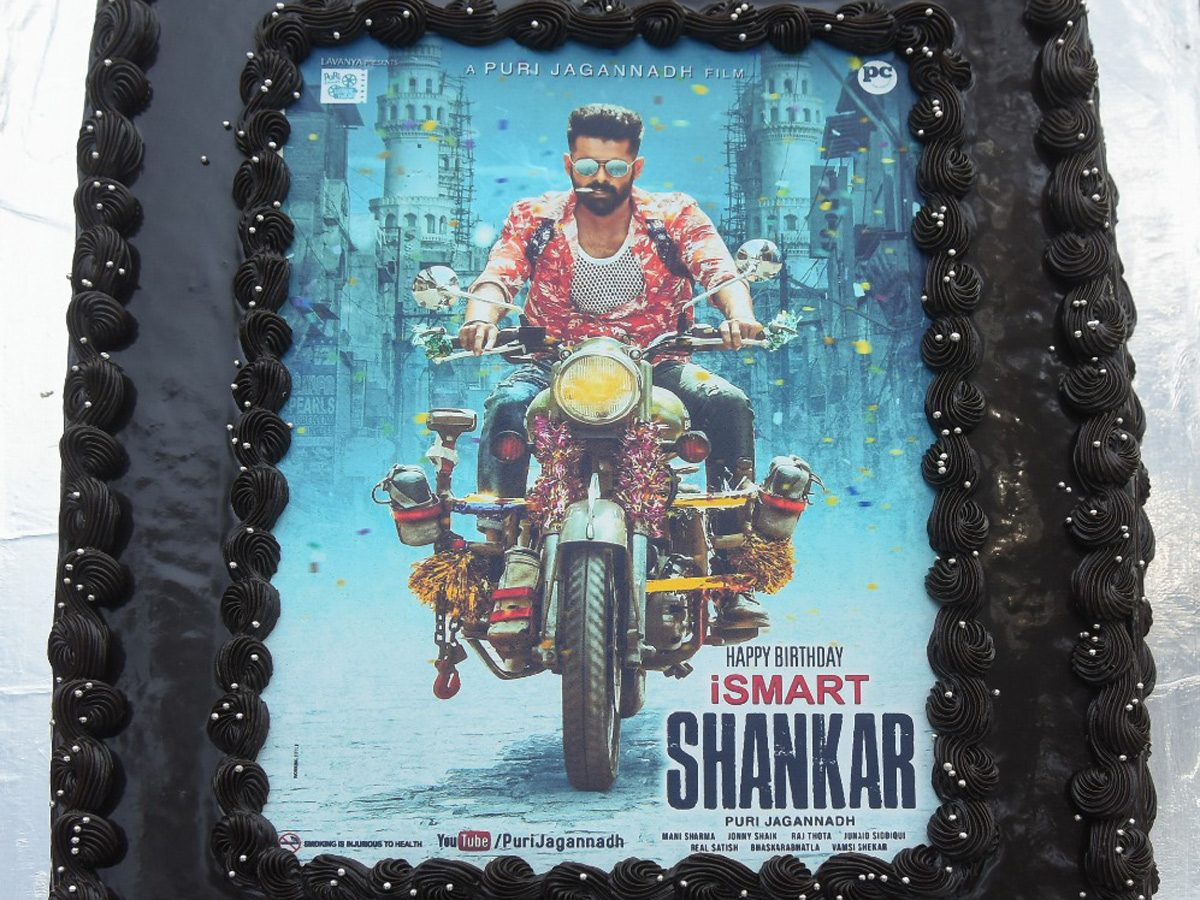 Hero Ram Birthday Celebrations in ismart shankar set Photo Gallery - Sakshi7