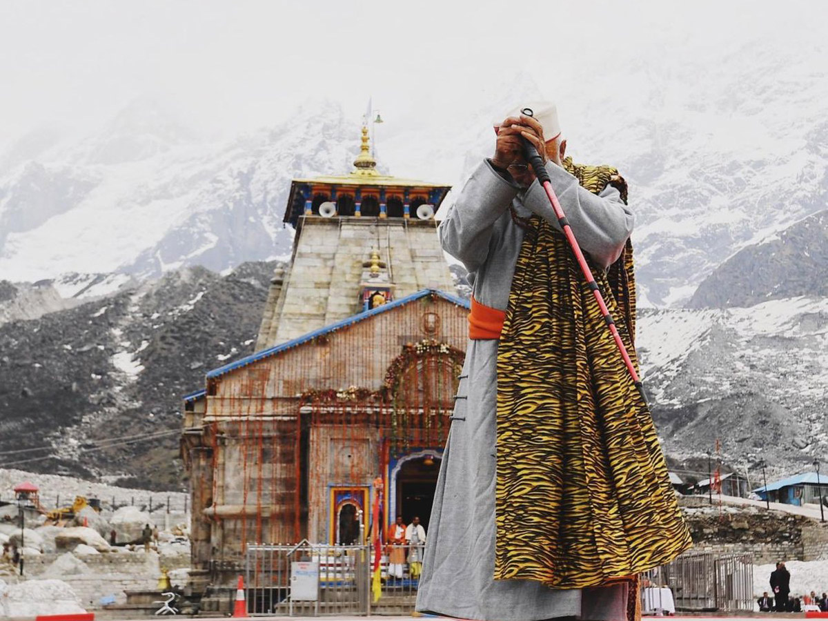 PM Narendra Modi arrives in Kedarnath - Sakshi3