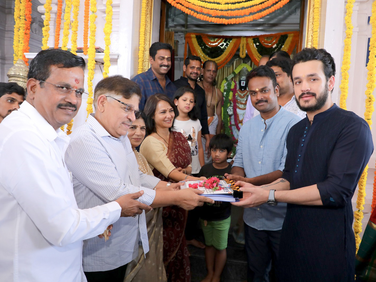 Akkineni Akhil New Movie Launch Photo Gallery - Sakshi1