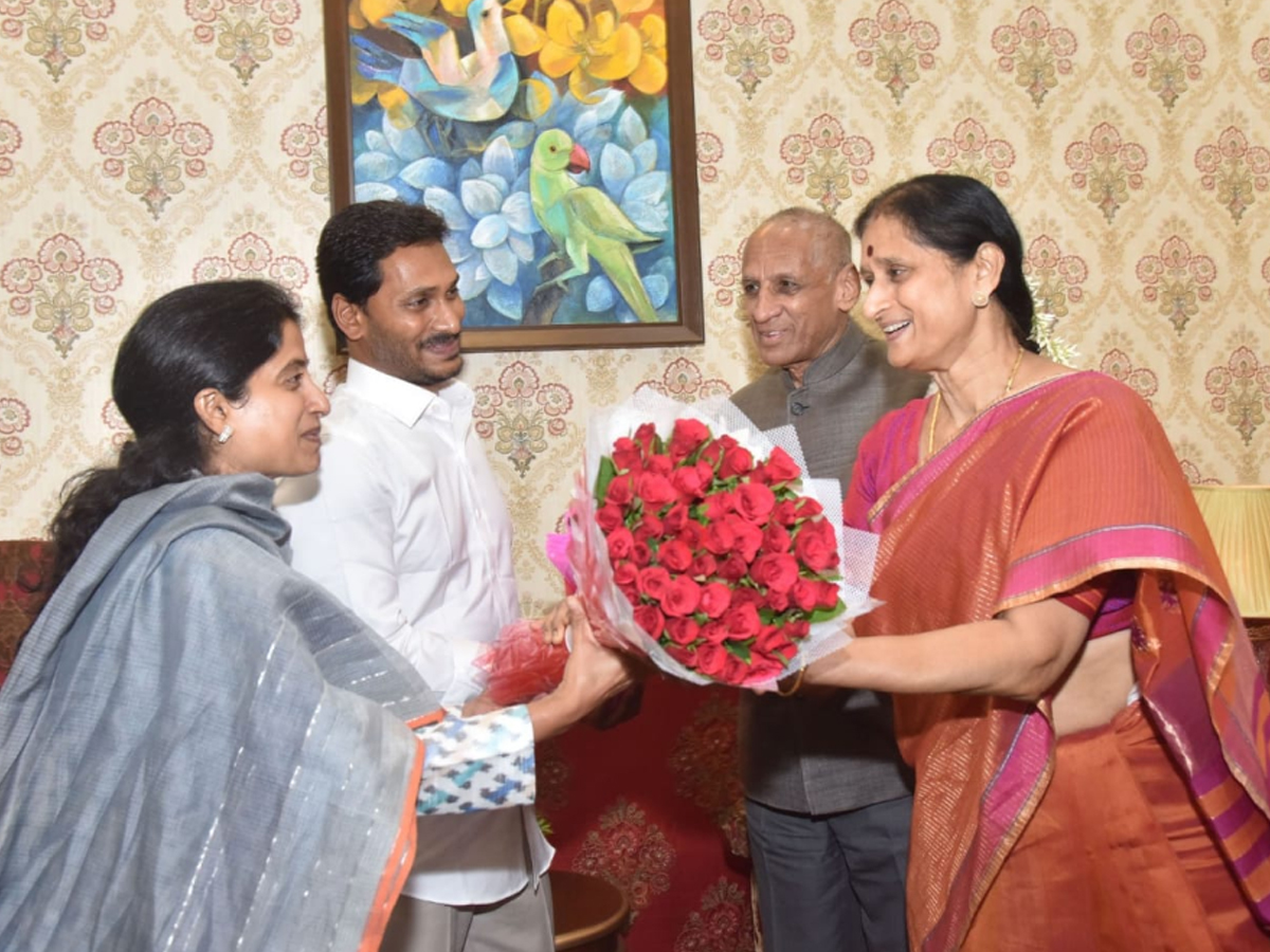 YS jagan meets Governor ESL Narasimhan Photo Gallery - Sakshi9