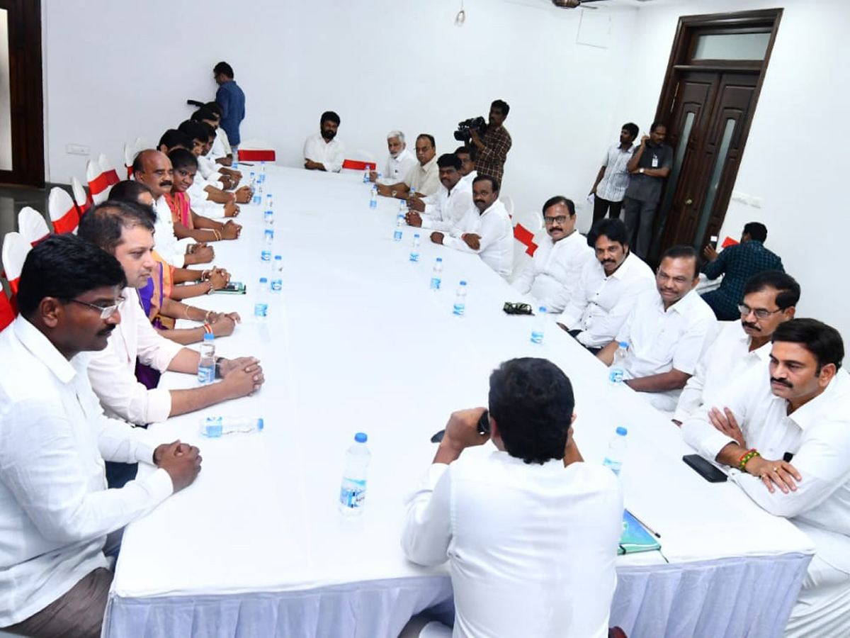 YSRCP MLAs Meeting Ys Jagan Mohan Reddy Camp Office Photo Gallery - Sakshi19