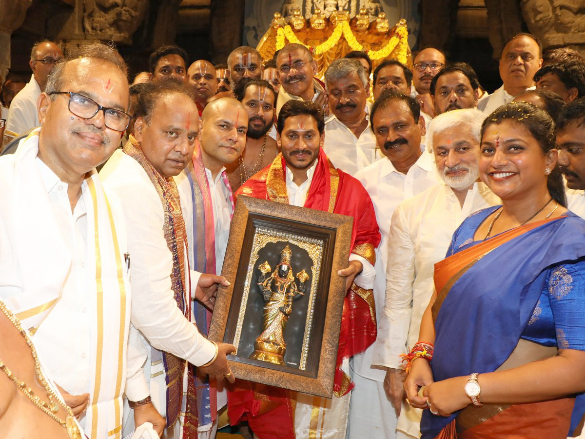 YS Jagan Visits Tirumala Srivaru Temple Photo Gallery - Sakshi6