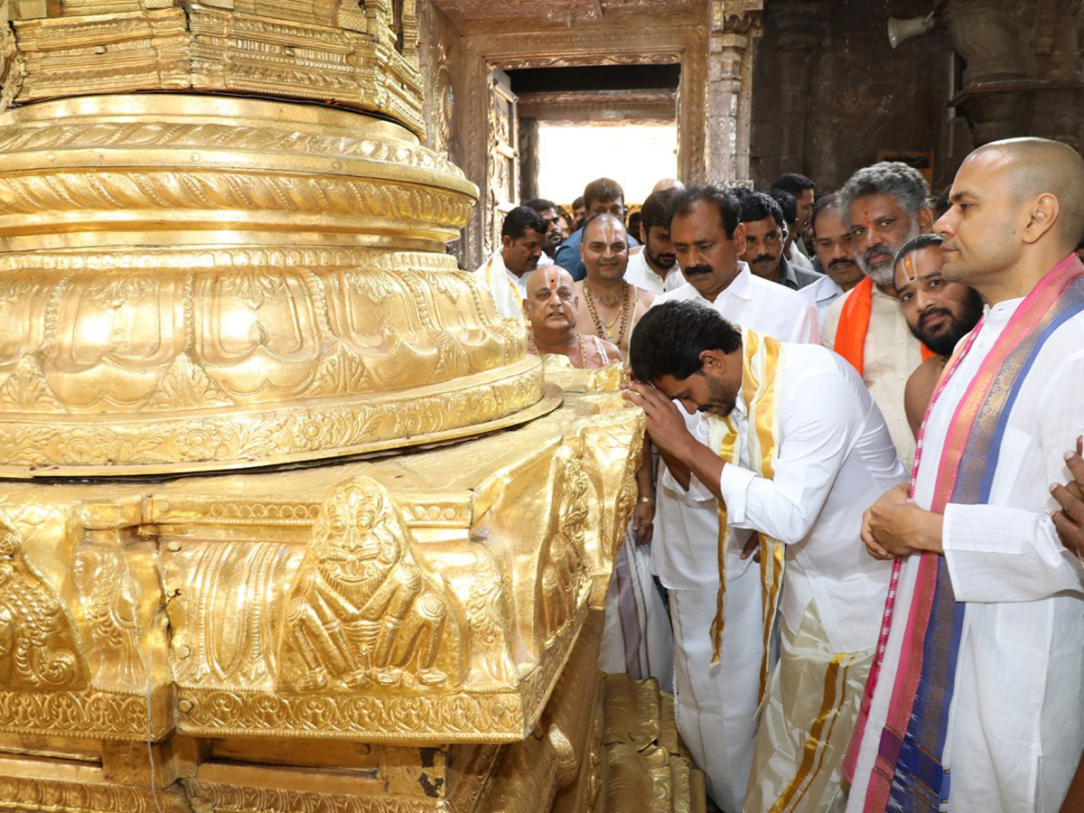 YS Jagan Visits Tirumala Srivaru Temple Photo Gallery - Sakshi8