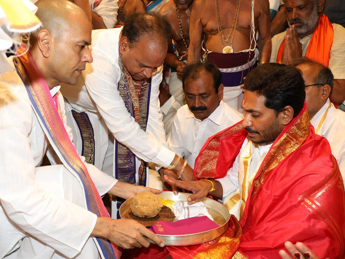 YS Jagan Visits Tirumala Srivaru Temple Photo Gallery - Sakshi9