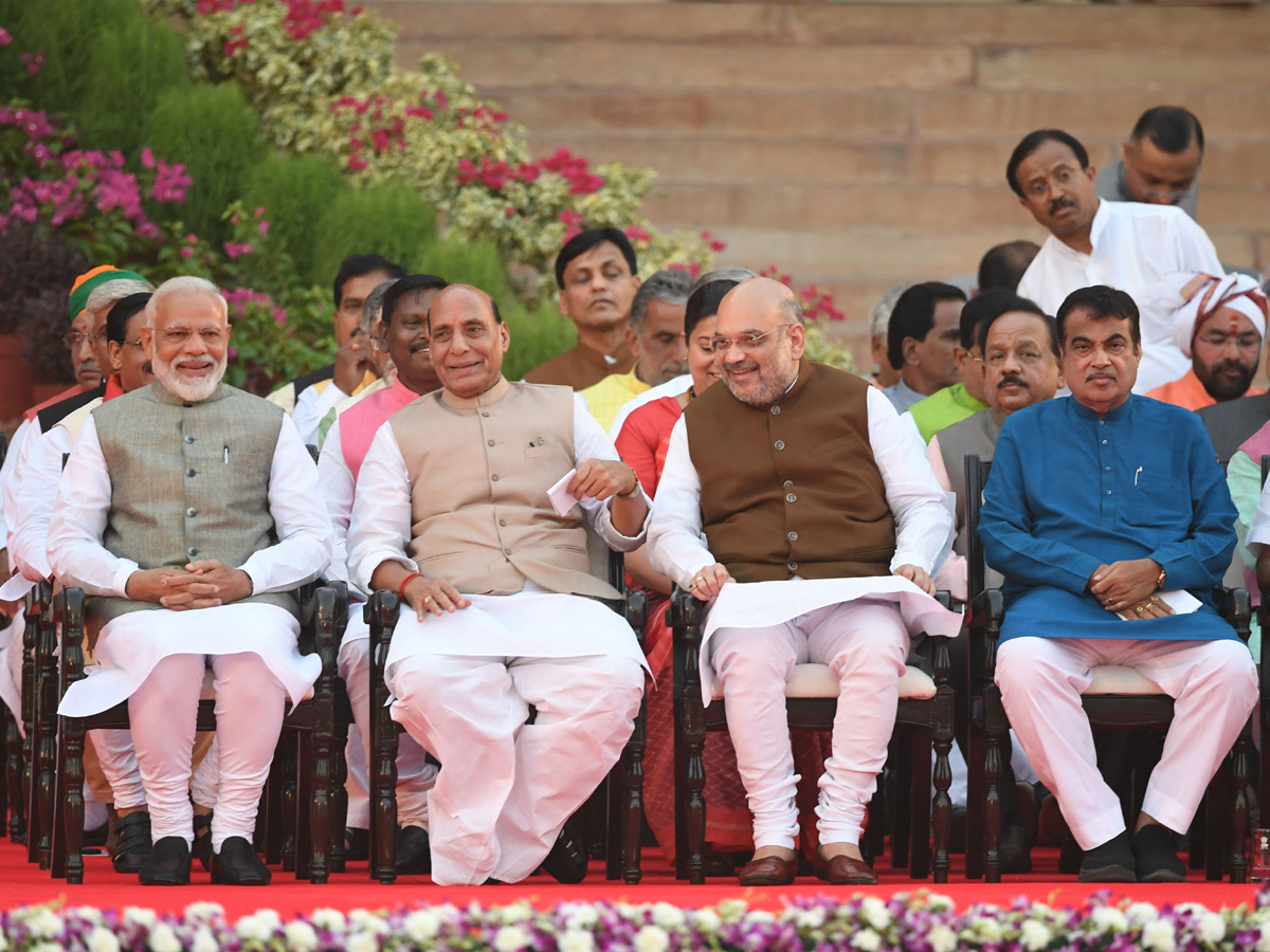 Narendra Modi second swearing in ceremony at Rashtrapati Bhavan Photo Gallery  - Sakshi10