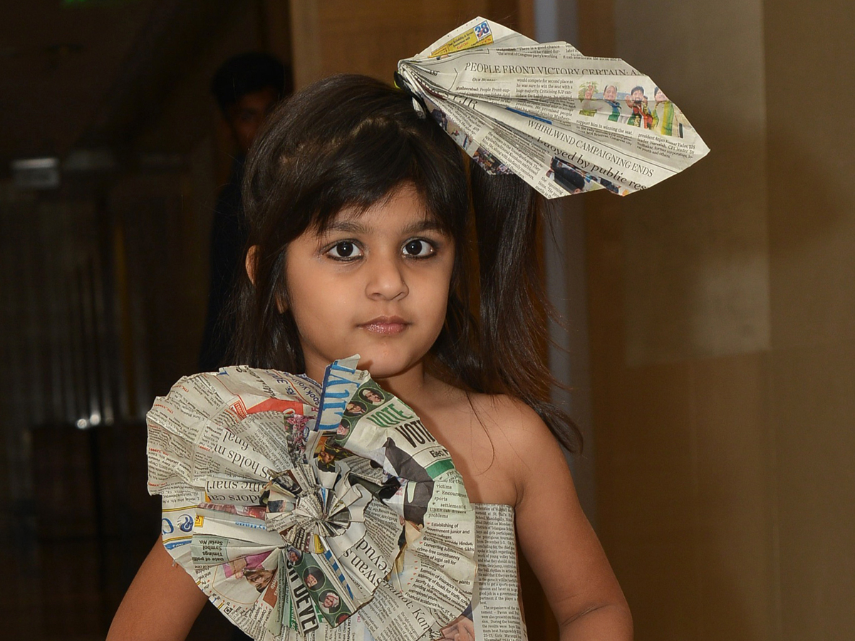 Grand Kids Fashion Show at the Logo Launch at marigold hotel - Sakshi8