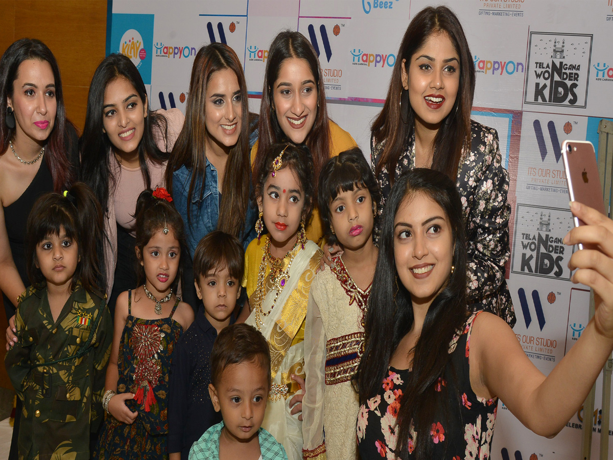 Grand Kids Fashion Show at the Logo Launch at marigold hotel - Sakshi14