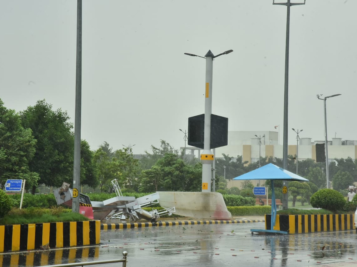 Heavy Air And Rain At AP Capital  - Sakshi7