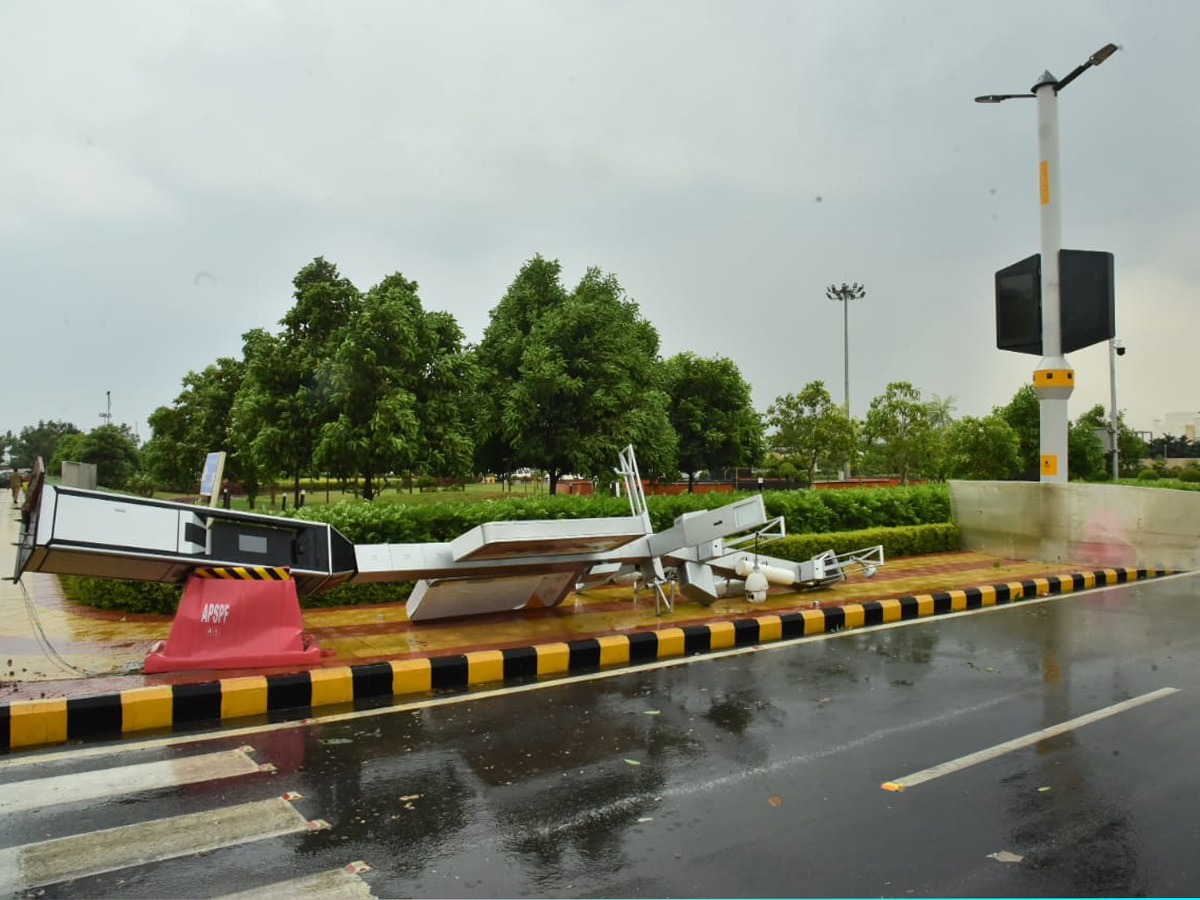 Heavy Air And Rain At AP Capital  - Sakshi2