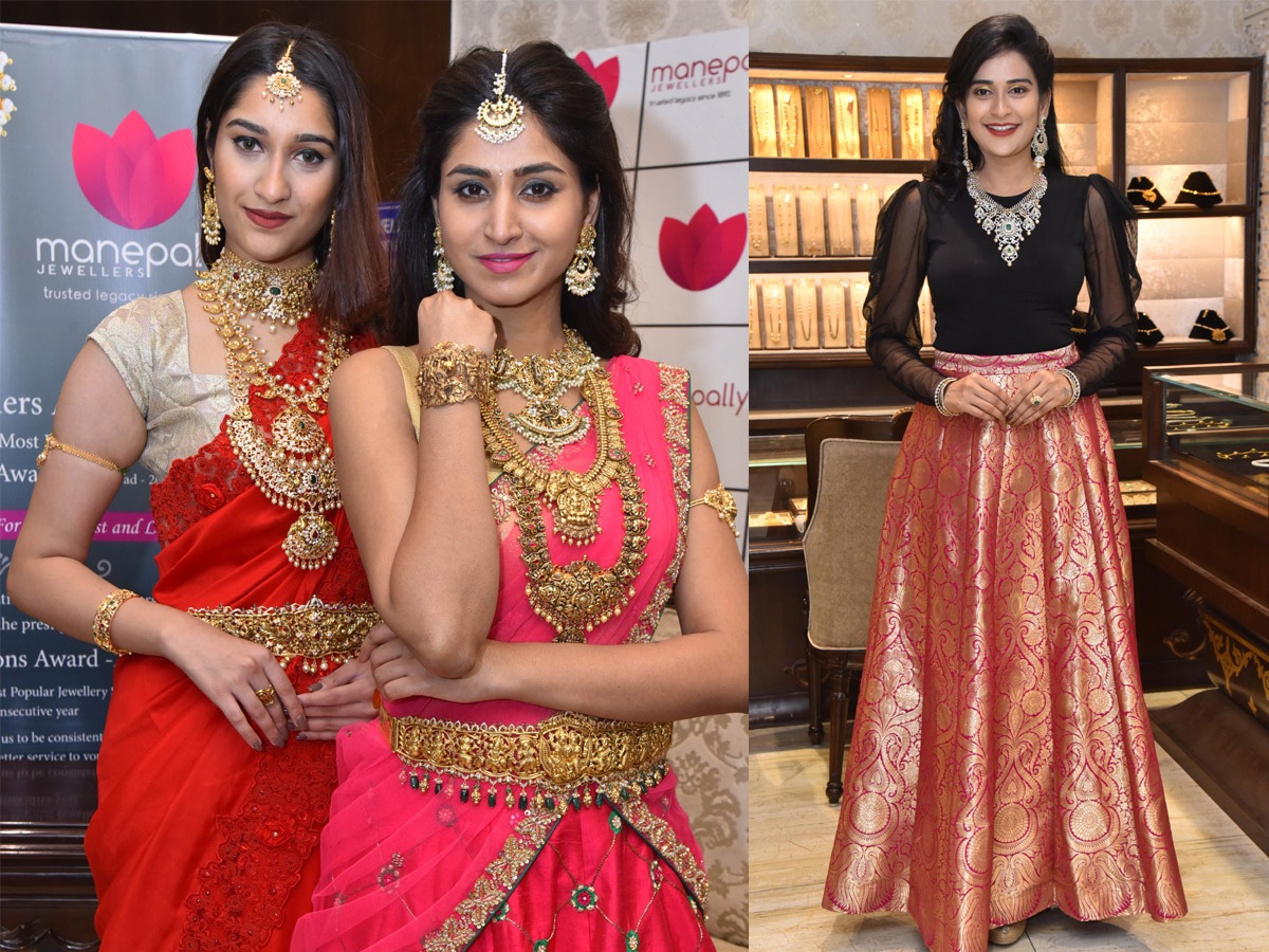 Actress Varshini in Manapally jewellery Photo Gallery - Sakshi9