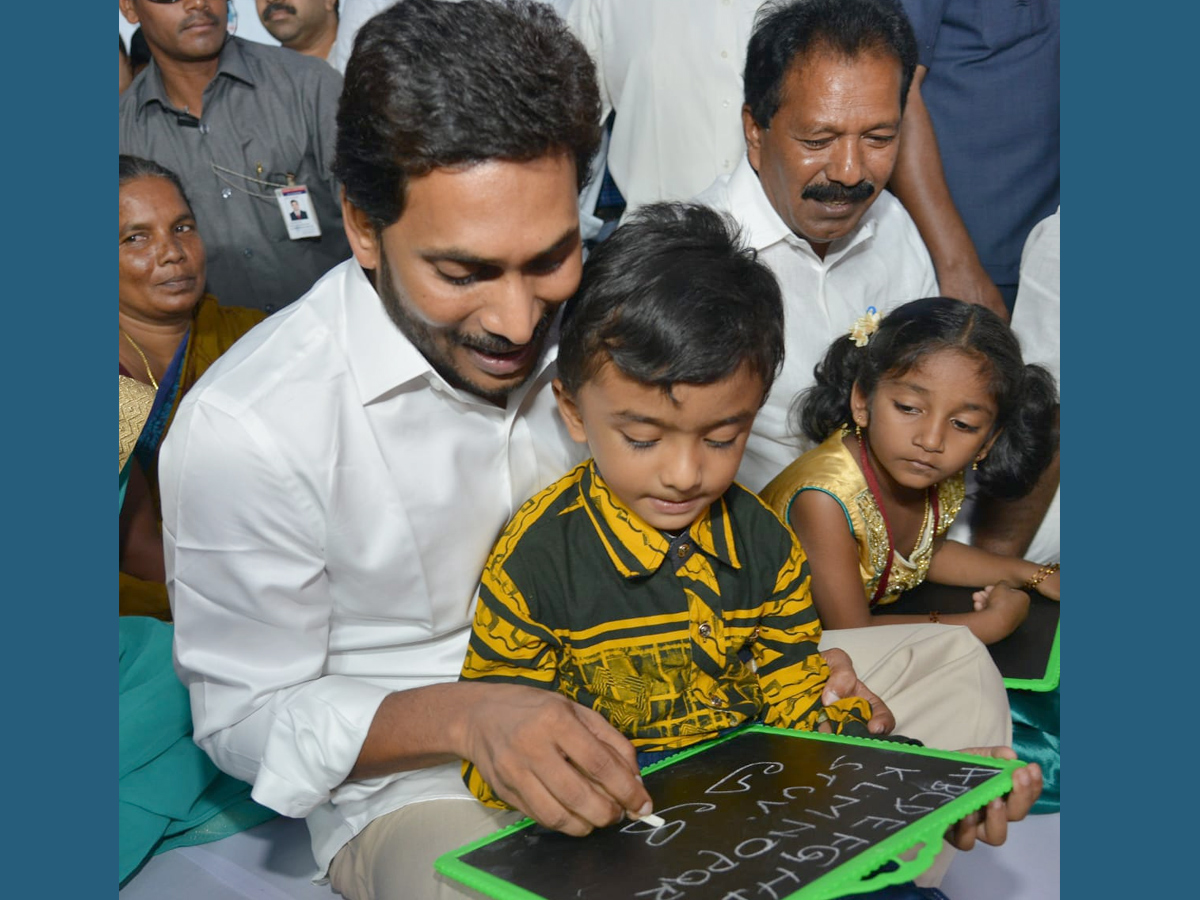 CM YS Jagan participate Badi Bata PHoto Gallery - Sakshi4