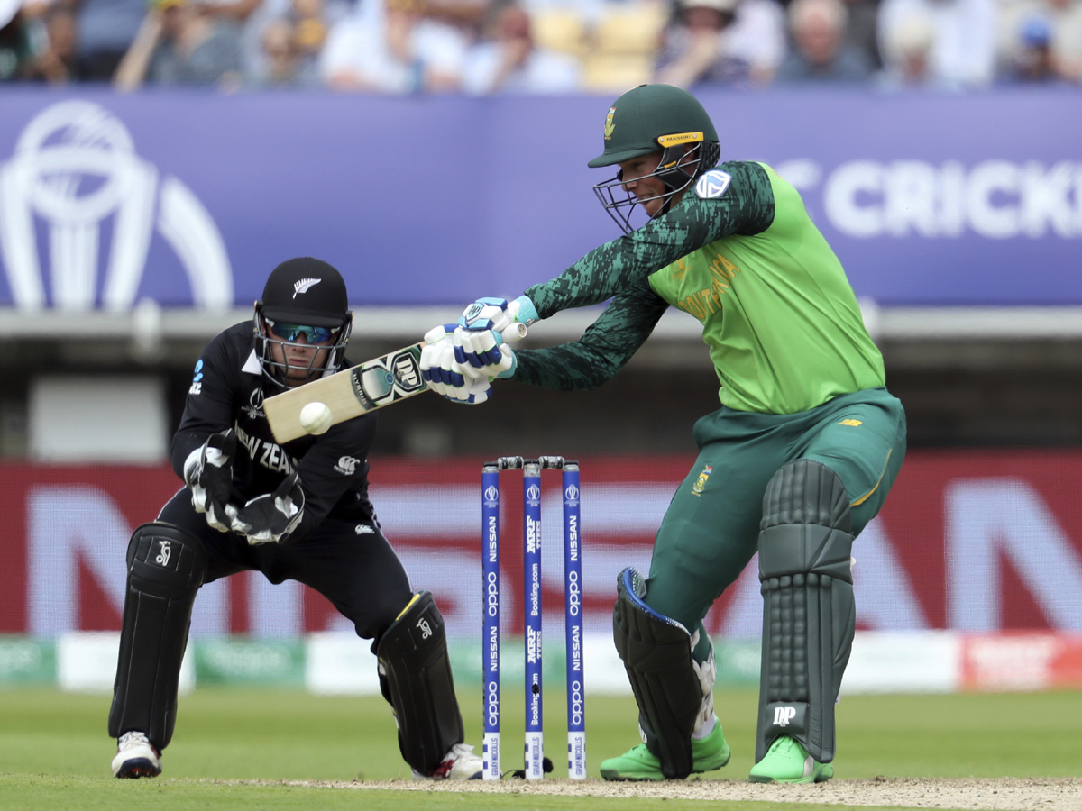 Williamson's heroic ton guides New Zealand to thrilling 4-wicket win over South Africa - Sakshi10