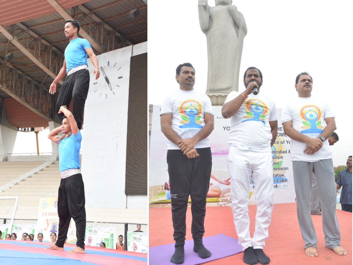 international yoga day hyderabad Photo Gallery - Sakshi13