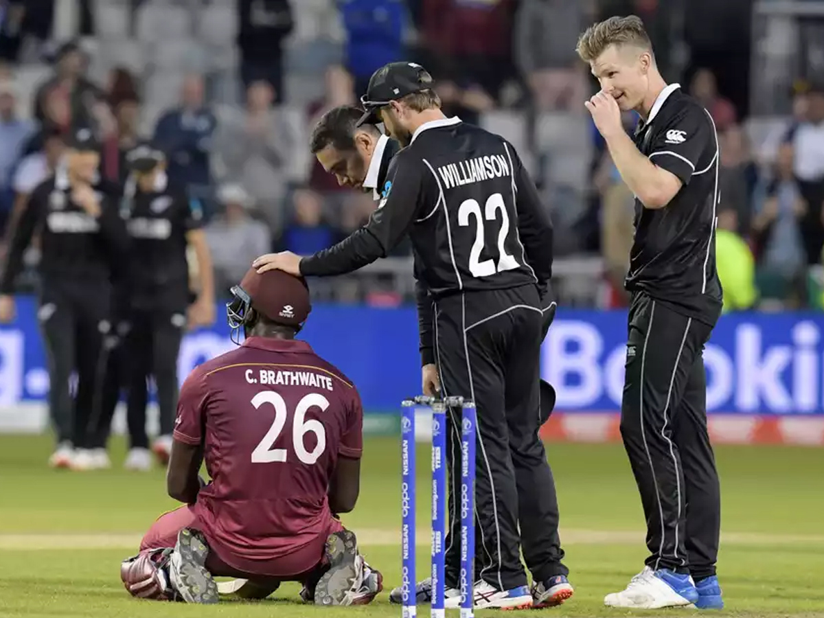 New Zealand beat West Indies by 5 runs Photo Gallery - Sakshi1