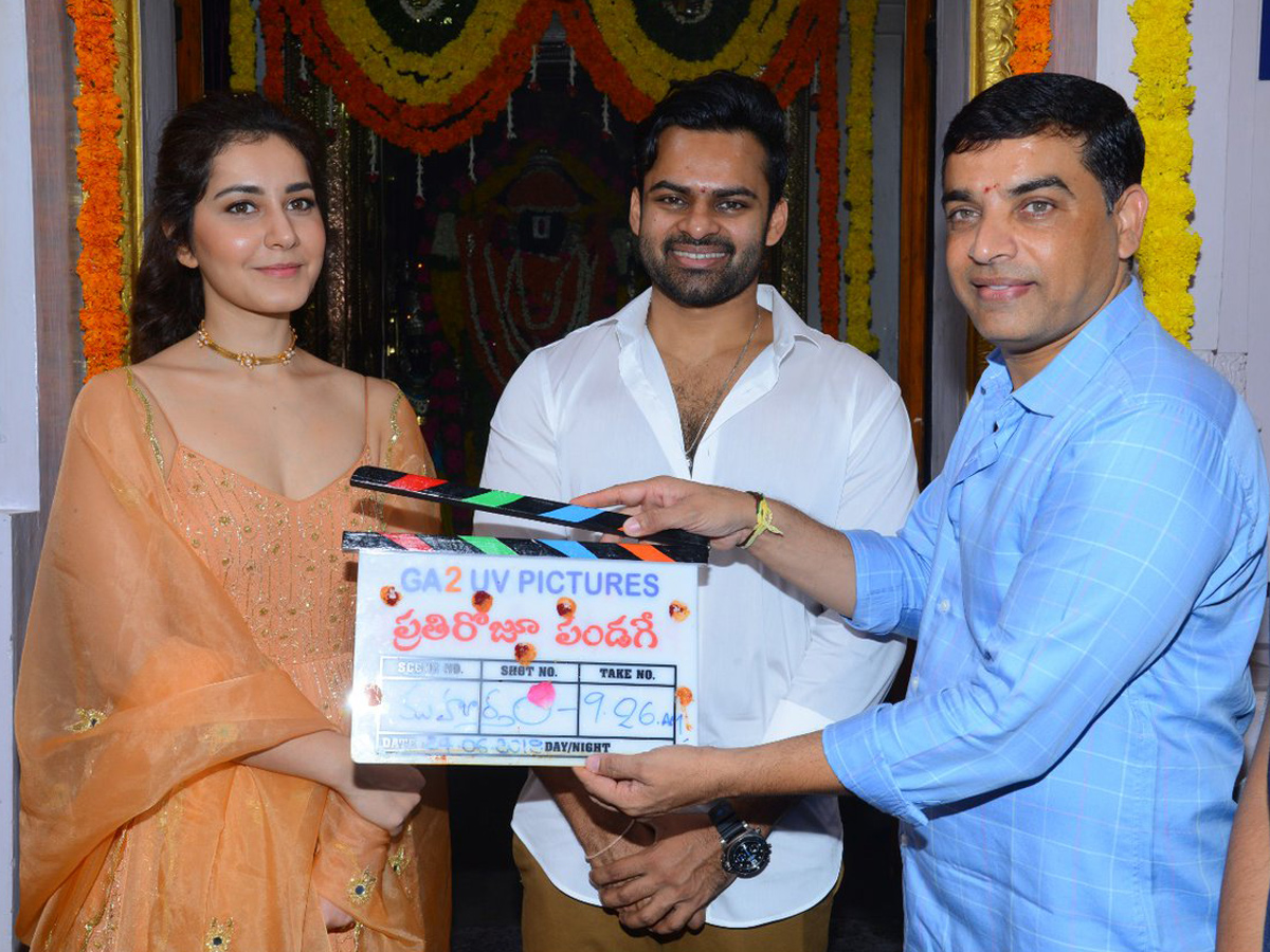 Sai Dharam Tej New Movie Shooting Starts Photo Gallery - Sakshi1