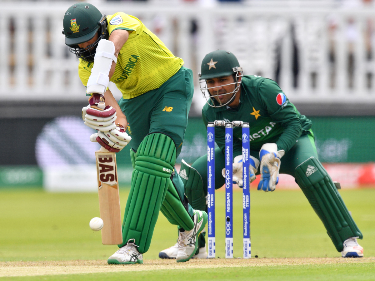 Pakistan win by 49 runs to knock South Africa out of Cricket World Cup 2019 Photo Gallery - Sakshi16