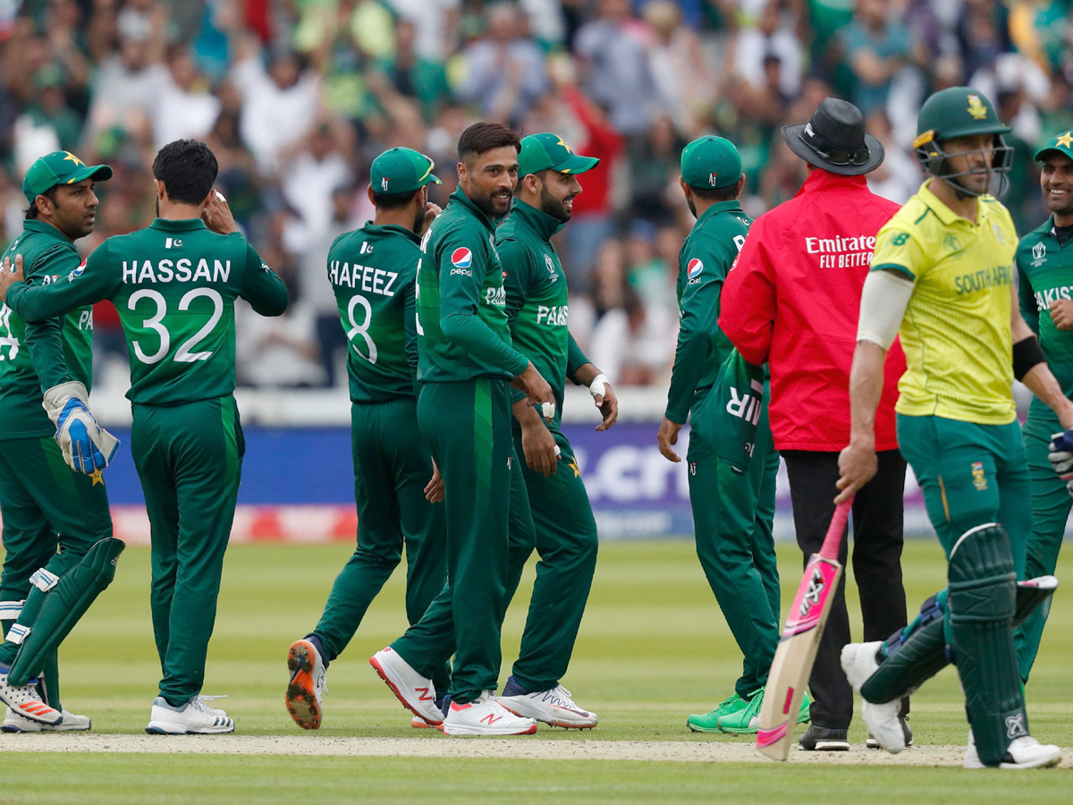 Pakistan win by 49 runs to knock South Africa out of Cricket World Cup 2019 Photo Gallery - Sakshi10