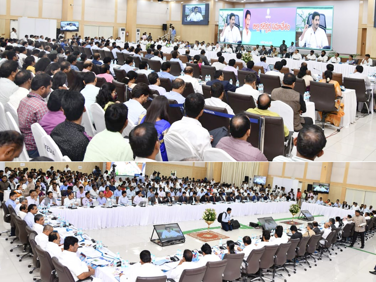 CM YS Jagan holds Collectors meeting at Praja Vedika Photo Gallery - Sakshi2