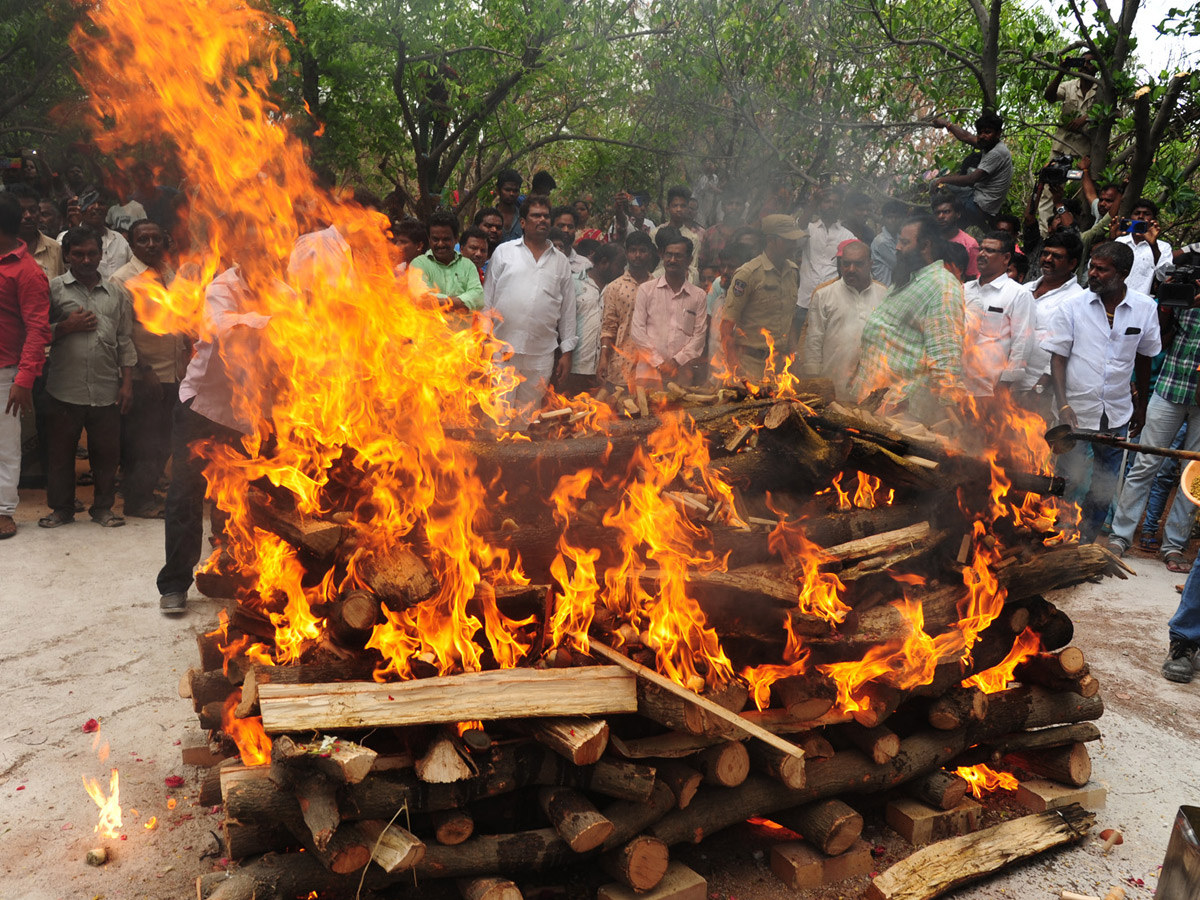 Vijaya Nirmala Last Journey Rituals Completed Photo Gallery - Sakshi20