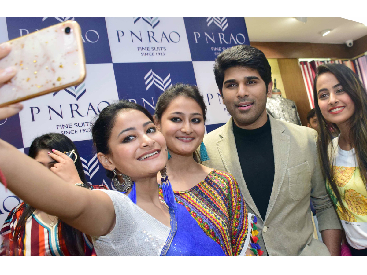 Allu Sirish launches PN Rao Suit Makers at Hyderabad Photo Gallery - Sakshi1