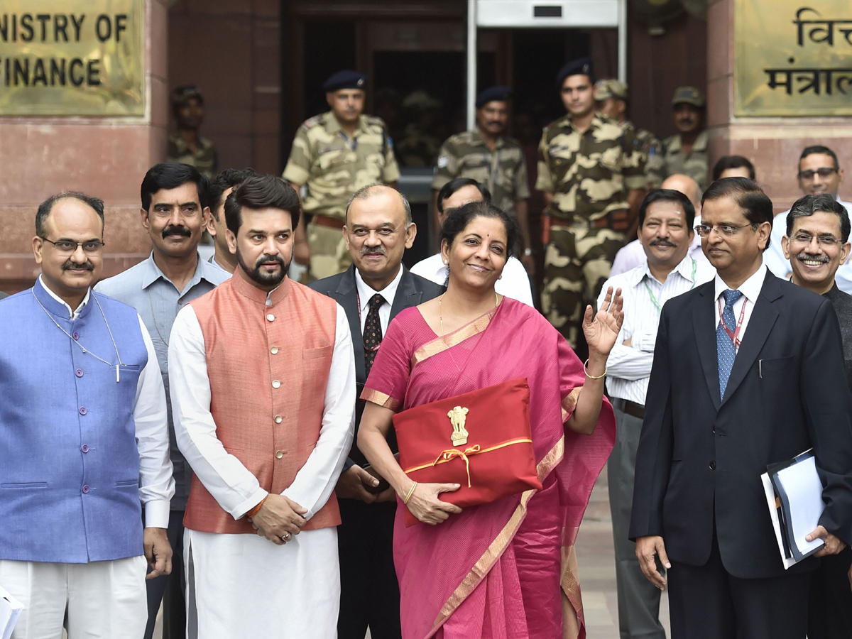 Union Budget 2019 in Nirmala Sitharaman Photo Gallery - Sakshi1