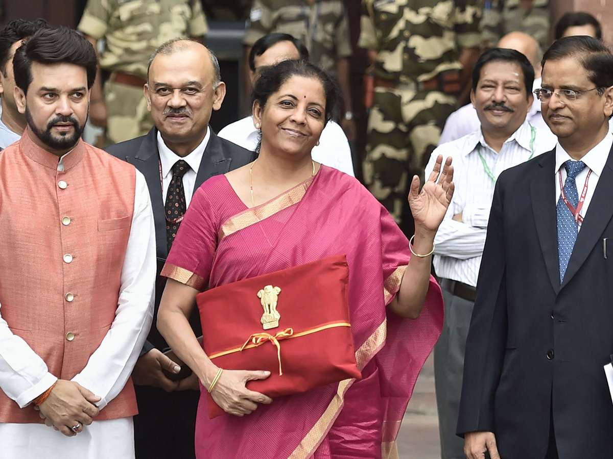 Union Budget 2019 in Nirmala Sitharaman Photo Gallery - Sakshi10