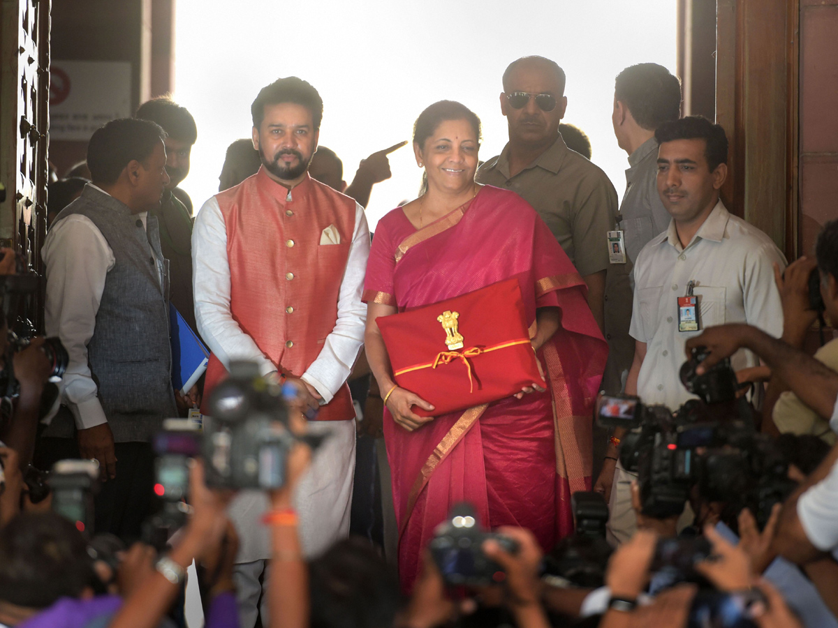 Union Budget 2019 in Nirmala Sitharaman Photo Gallery - Sakshi3