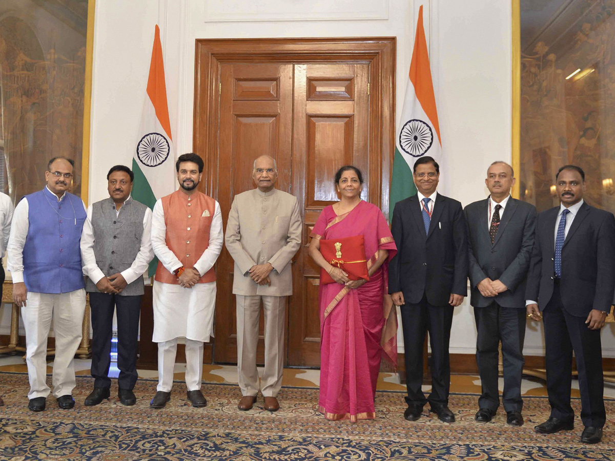 Union Budget 2019 in Nirmala Sitharaman Photo Gallery - Sakshi5