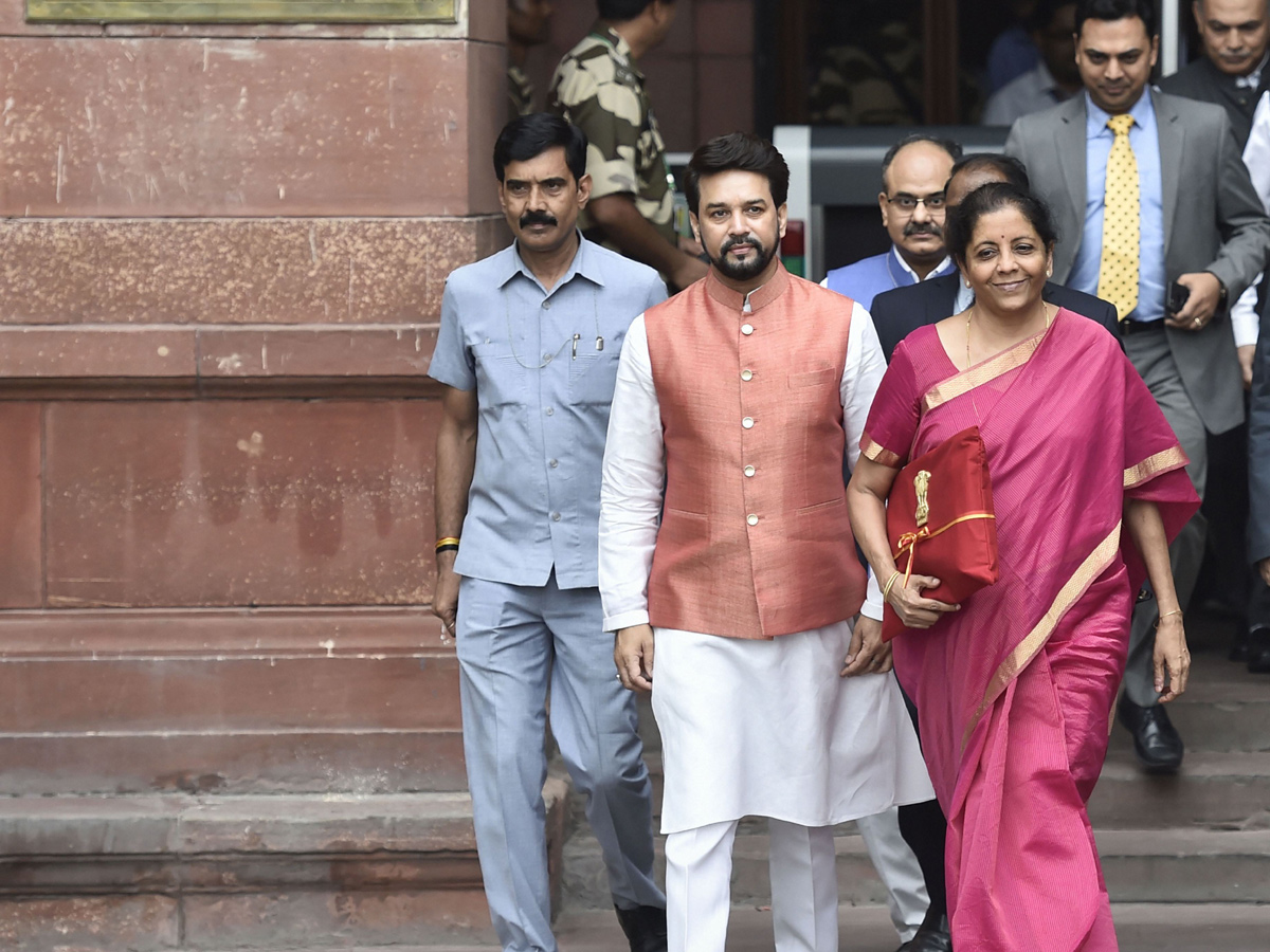 Union Budget 2019 in Nirmala Sitharaman Photo Gallery - Sakshi7