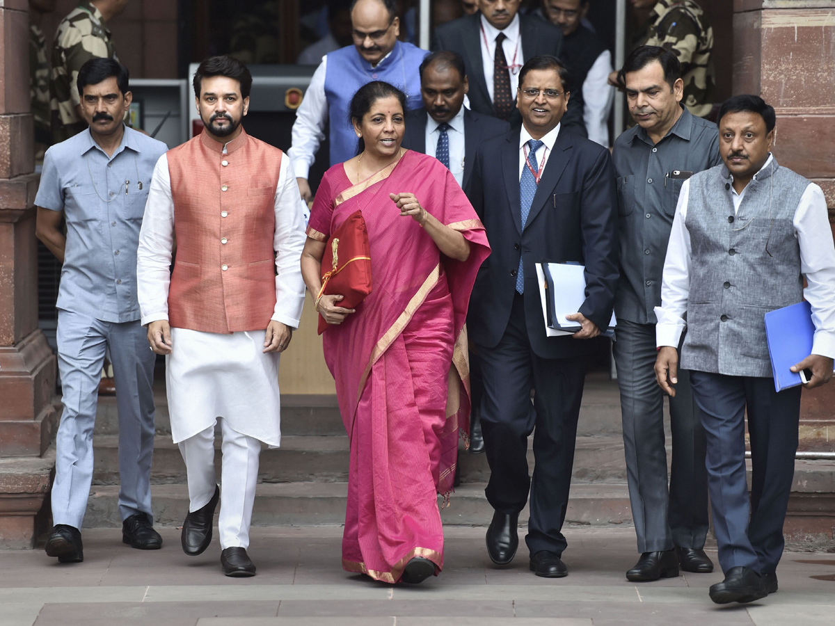 Union Budget 2019 in Nirmala Sitharaman Photo Gallery - Sakshi8