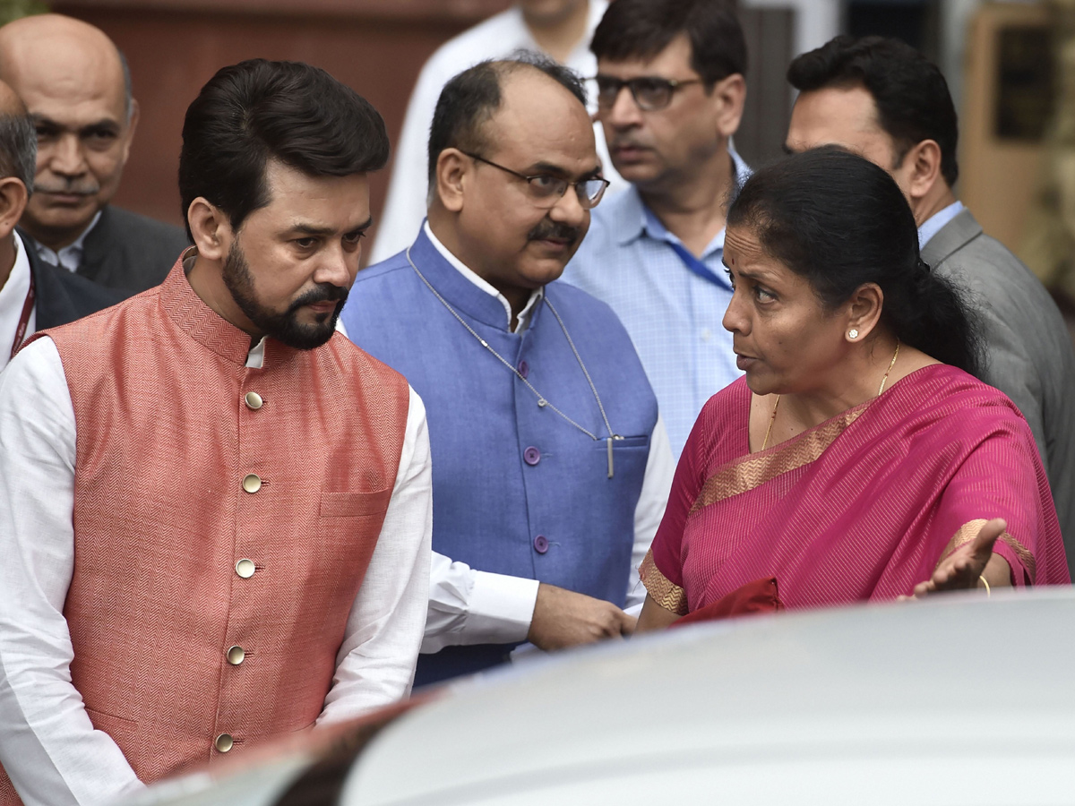 Union Budget 2019 in Nirmala Sitharaman Photo Gallery - Sakshi9