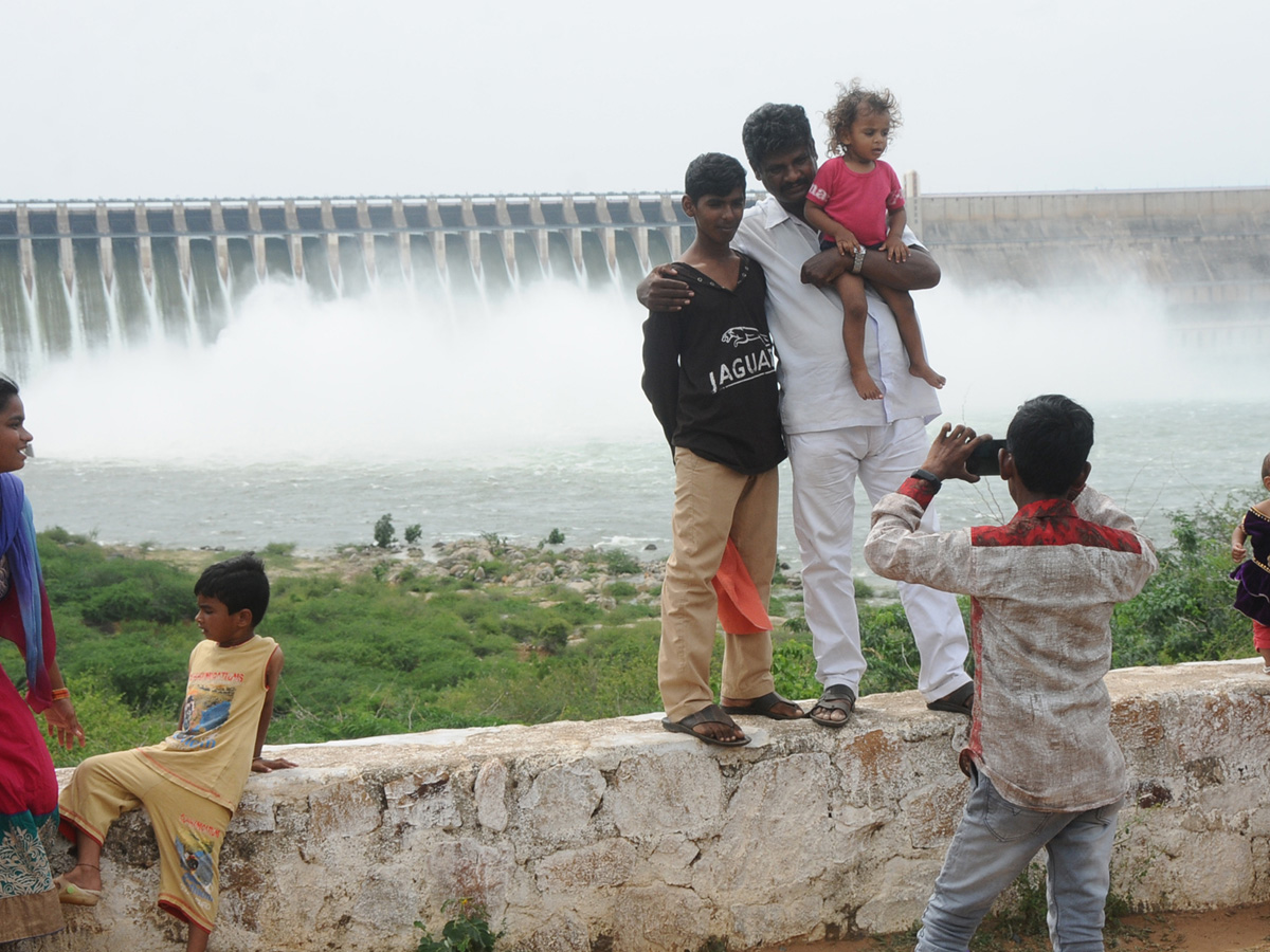 All 26 Gates Lifted at Nagarjuna Sagar Dam Photo Gallery - Sakshi24