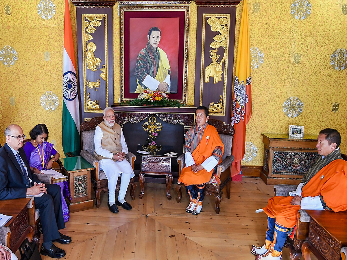 Prime Minister Narendra Modi gets grand welcome in Bhutan - Sakshi11