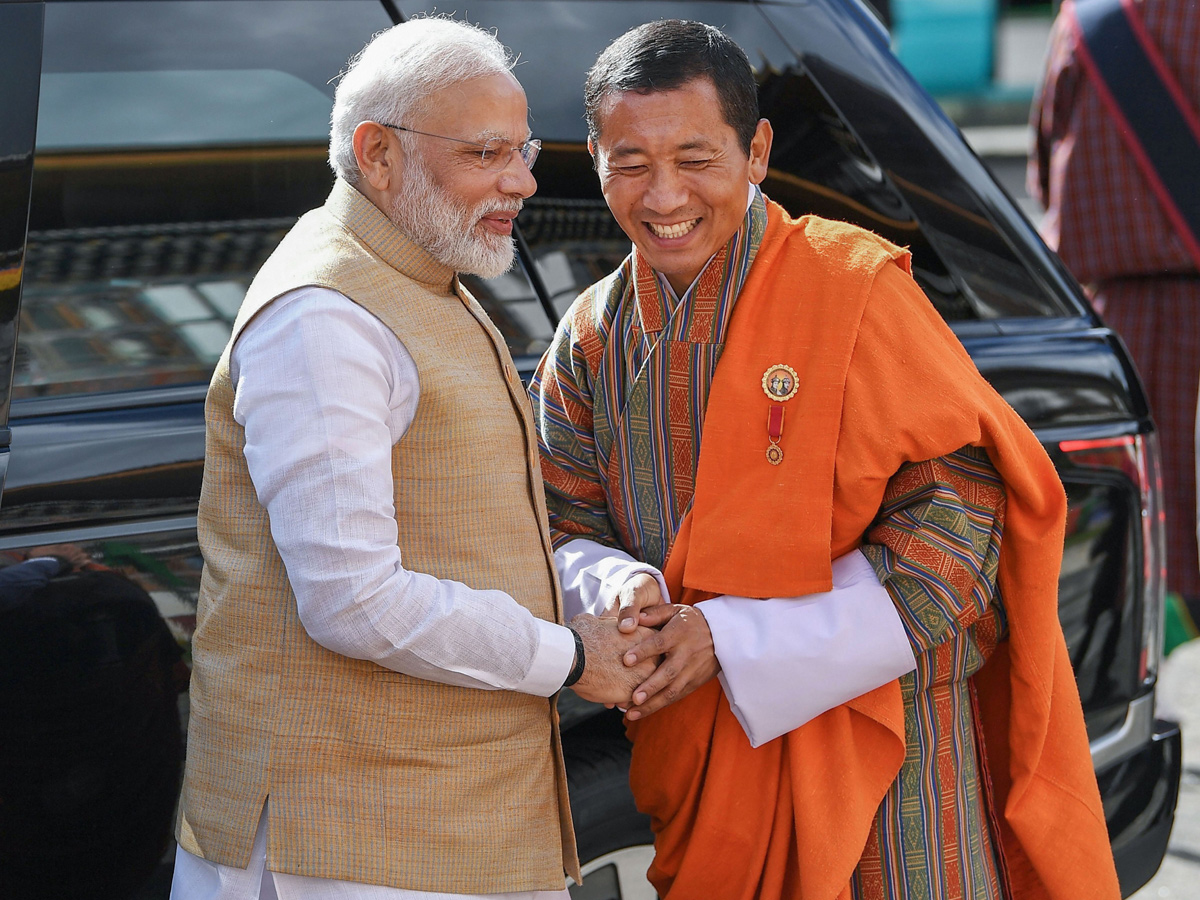 Prime Minister Narendra Modi gets grand welcome in Bhutan - Sakshi12