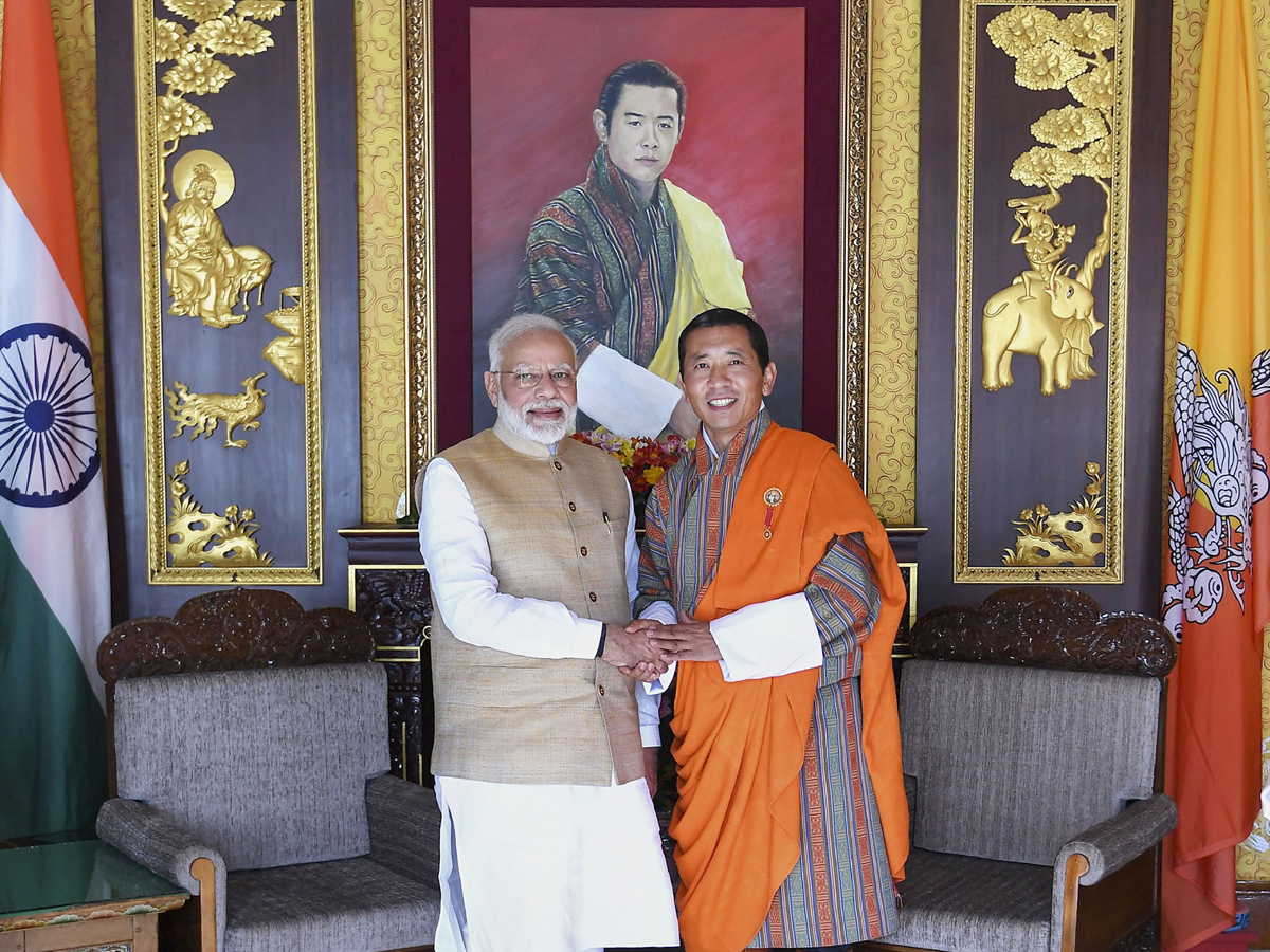 Prime Minister Narendra Modi gets grand welcome in Bhutan - Sakshi13