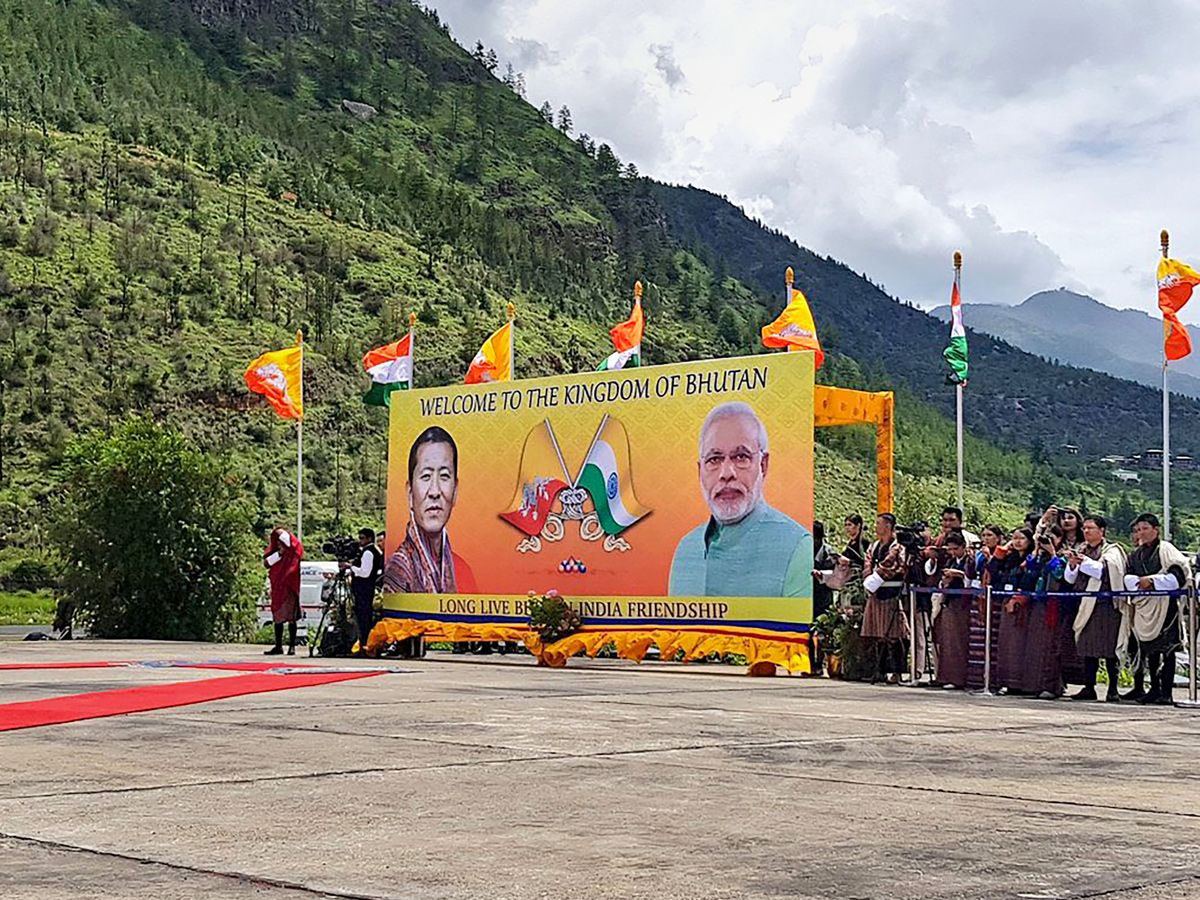 Prime Minister Narendra Modi gets grand welcome in Bhutan - Sakshi4