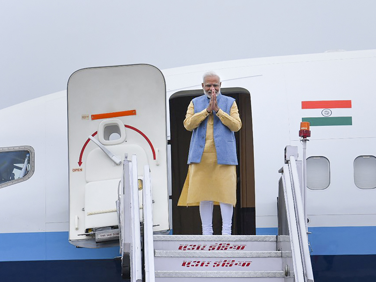 Prime Minister Narendra Modi gets grand welcome in Bhutan - Sakshi6