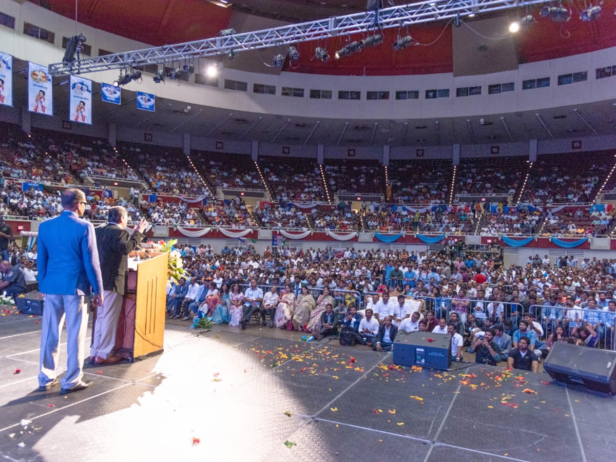 CM YS Jagan Excellent Speech at the Dallas Convention Center Photo Gallery - Sakshi1