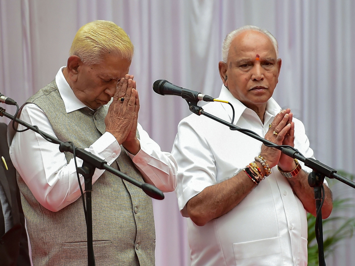 Karnataka Cabinet Expansion In RajBhavan Photo Gallery - Sakshi1