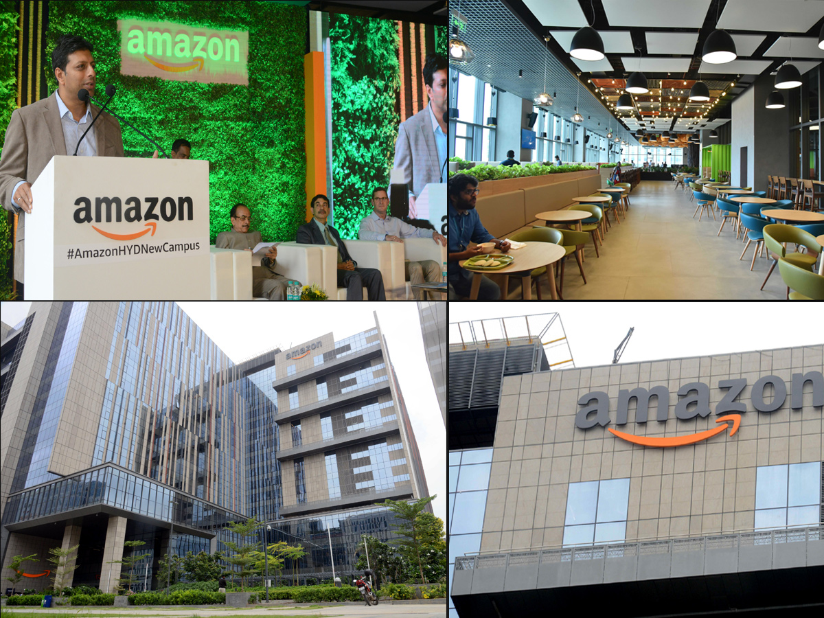 Amazon opens its largest campus in the world in Hyderabad - Sakshi1