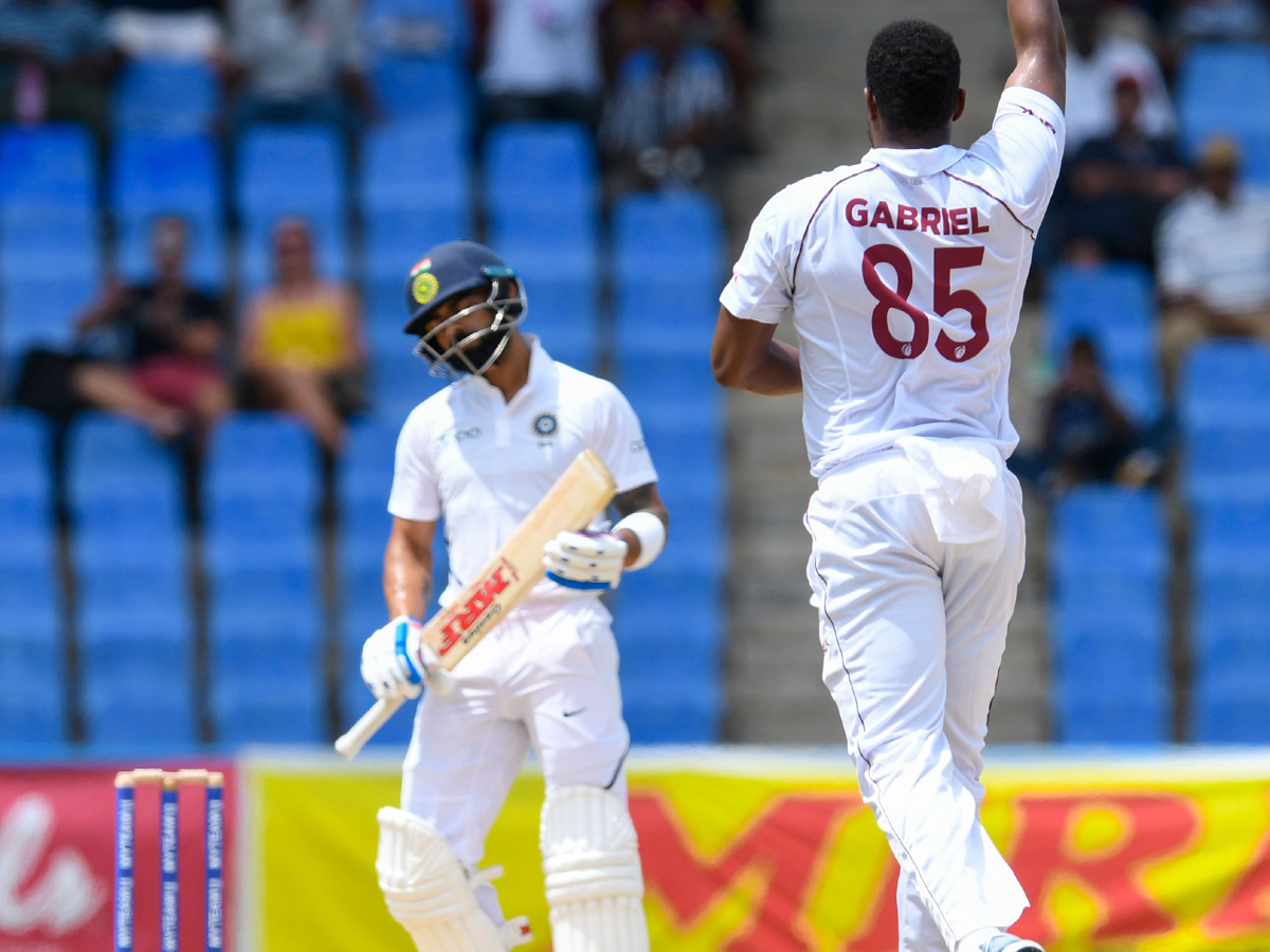 India Vs West Indies First Test Cricket Match Photo Gallery - Sakshi34