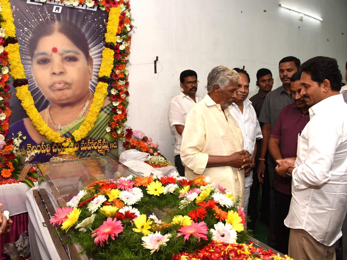 CM Ys Jagan Pays Condolences Mahalakshmamma Photo Gallery - Sakshi1