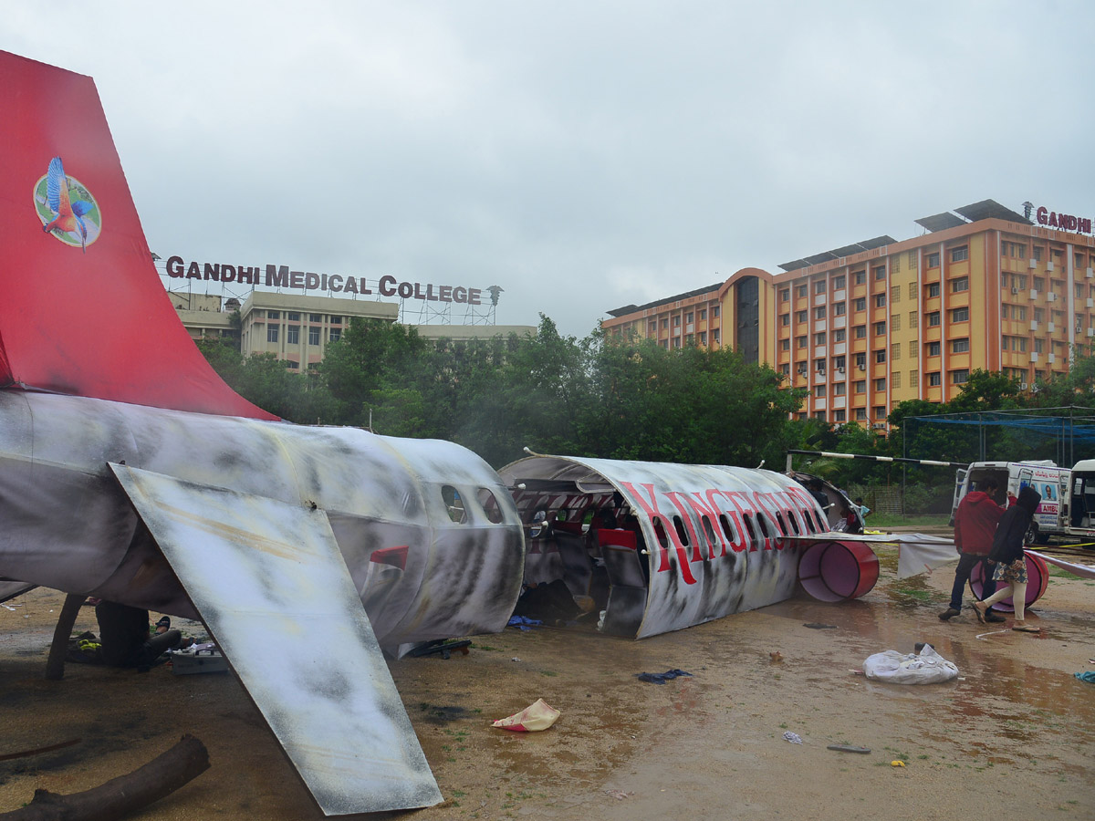 Mock Drill at Gandhi Hospital with Terror Attack Photo Gallery - Sakshi11