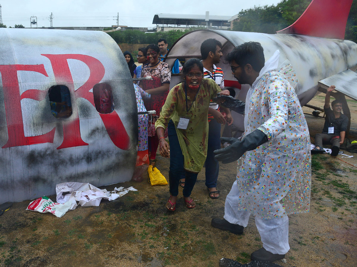 Mock Drill at Gandhi Hospital with Terror Attack Photo Gallery - Sakshi6