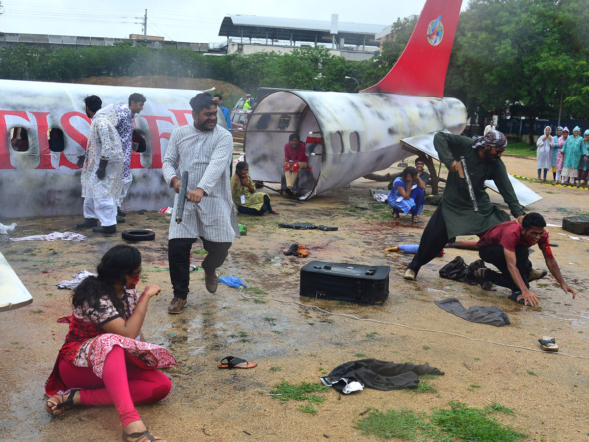 Mock Drill at Gandhi Hospital with Terror Attack Photo Gallery - Sakshi8