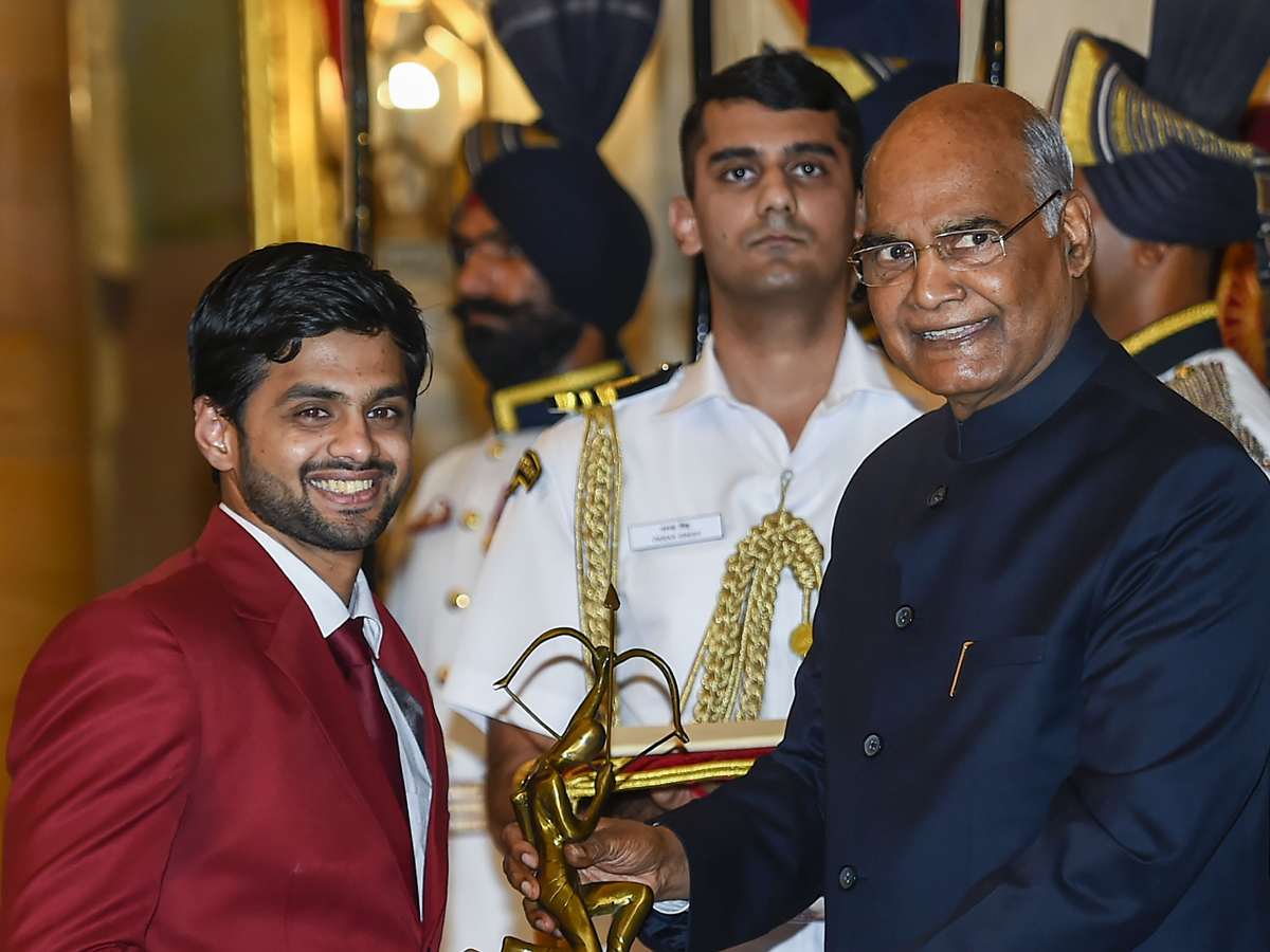 President Kovind Gives Away National Sports Awards Photo Gallery - Sakshi1